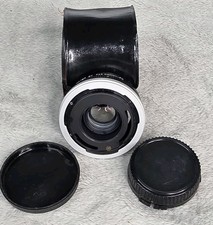 Vivitar MC CPC Phase 2 Auto Tele Converter 2X Canon FD Mount w/ Caps Case