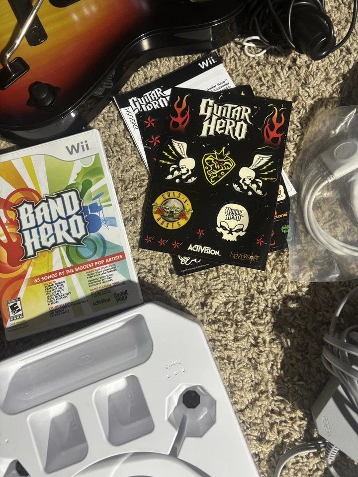 Nintendo Wii Paquete Algunos Nuevos Algunos Usados Todo En Increíble Estado de Funcionamiento Ver Fotos Foto 3 de 4