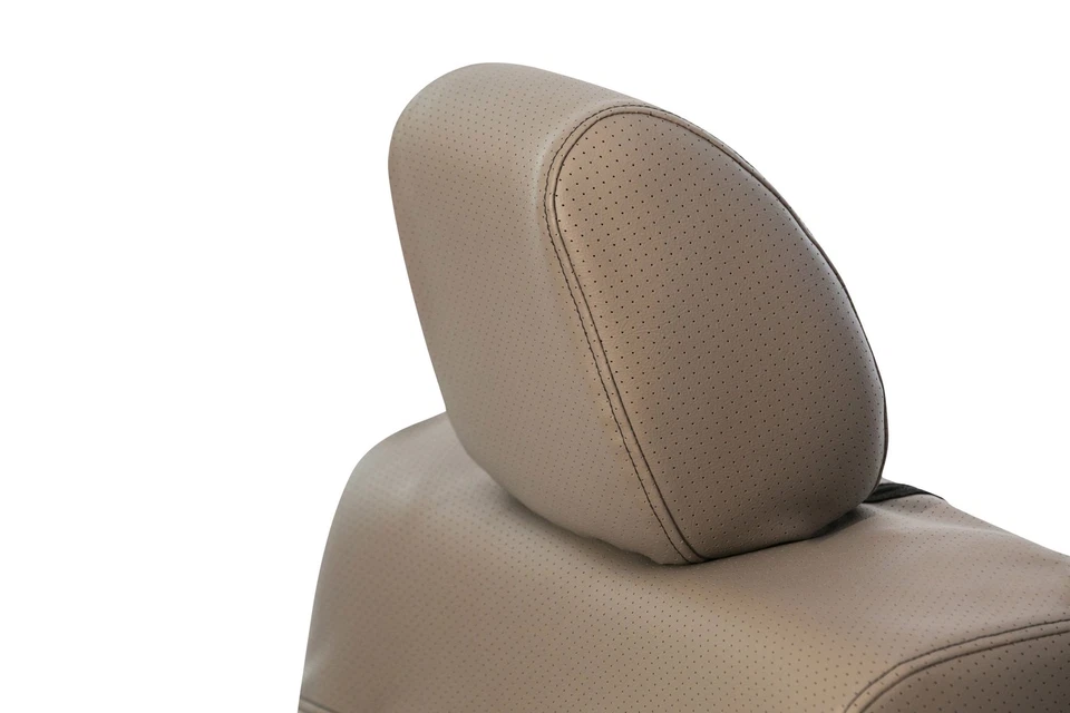 For Dodge Ram 2500 94-97 Saddleman Leatherette 1st Row Gray Custom Seat Covers Foto 2 de 4