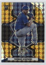 2022 Panini Mosaic Rookies Choice Black Gold Prizm 3/8 Thomas Szapucki #259 10un