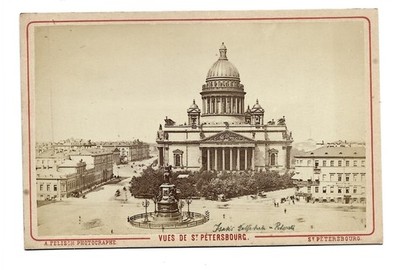 S7579/Cabinet Photo St. Petersburg Russia Photographer Felisch c.1870