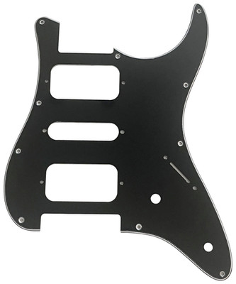 For Fender Tom Anderson Drop top Classic HSH Style Guitar Pickguard,3 Ply Black