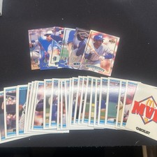 1992 McDonalds MVP Donruss Baseball Complete 27 Card Set + 6 Gold Blue Jays Set