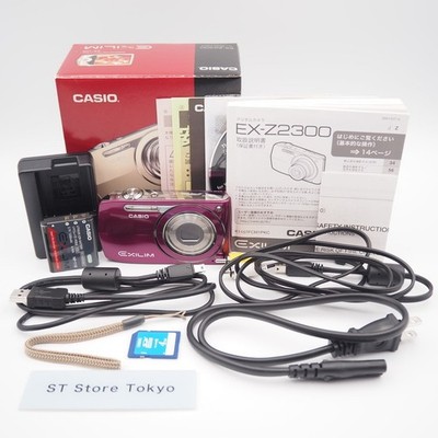 EXC] CASIO EX-Z2300 GD Digital Camera EXILIM Purple 14.1 MP
