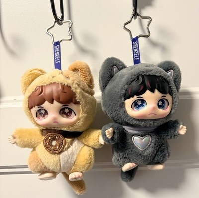 2 ZHOU SHEN SHENSELF Series Vinyl Plush Doll Pendant 5.5  Mirage & Fix You