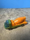 VINTAGE Hot Wheels 1969 Heavyweights Redline Cement Mixer Truck Lime Green Read