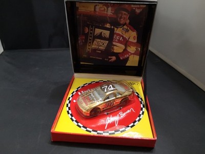 B896-MATCHBOX WHITE ROSE COLLECTIBLES No7-JOHNNY BENSON-1995 LIPTON TEA CHAMPION