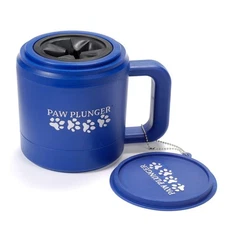 Dog Paw Cleaner - Puppy Essentials - Portable Dirty Paw Washer - Blue