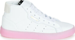 adidas sleek mid pink