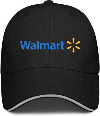 Wal-Mar-t Hat Adjustable Baseball Athletic Fishing Hat Trucker Hat Full  Cover