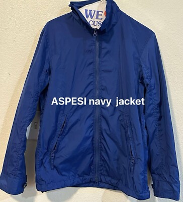 ASPESI -Navy jacket -ALBERTO ASPESI & C. SPA #11146381-smoking-free house