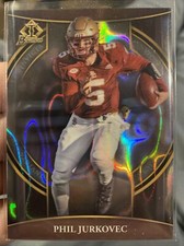 Phil Jurkovec 2022 Bowman University Chrome Invicta Rookie Lava Refractor /150