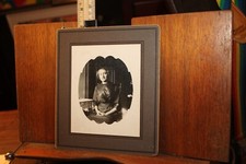 Antique Cabinet Card Photo Pretty Young Lady