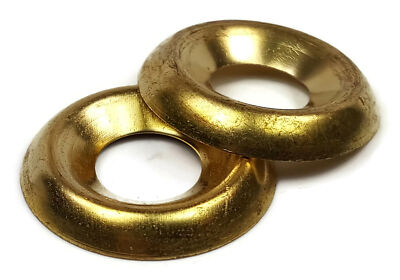 #ad #ad Cup Washers Brass Finishing Cup Washers Sizes #4 To 3 8quot; $146.00