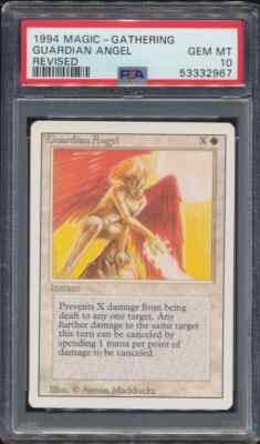1994 MTG Magic The Gathering Guardian Angel PSA 10 GEM MINT Ultra