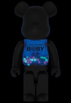 Medicom Toy BE@RBRICK MY FIRST B@BY MATT BLACK Ver. 1000% bearbrick From  Japan