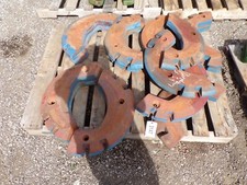 Tractor, International Harvester 16 Half Wheel Weights, Tag #3147