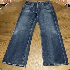 AG Adriano Goldschmied Blue Jeans The Symbol Mens 34x34 Made USA 