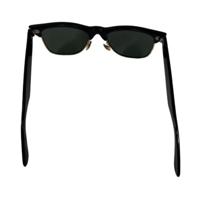 Vintage RAY BAN Sunglasses WAYFARER MAX B&L Black Frame Black Lens