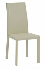 Sedia da pranzo casa in pelle