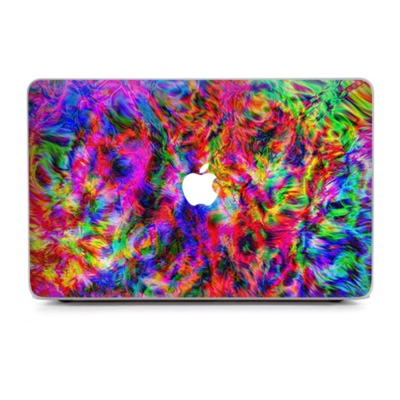 Skin Vinyle Itsaskin Pour MacBook Pro 15" Retina (A1398, A2910) - Motif Tie-dye Coloré