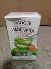Sadoer Aloe Vera Good Night Gel Mask, 20pc, Moisturizer