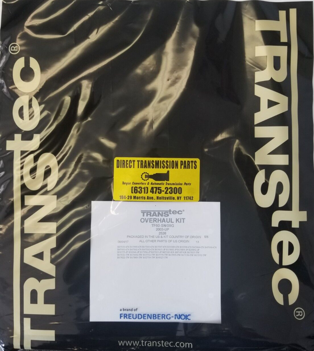 ZF8HP70 ZF8HP70X Transmission Master Rebuild Kit 10-14 Aston Martin Jaguar Dodge