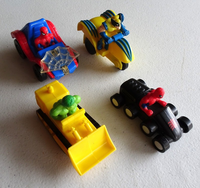 Action Hero toy lot Spider man, Hulk plus more.