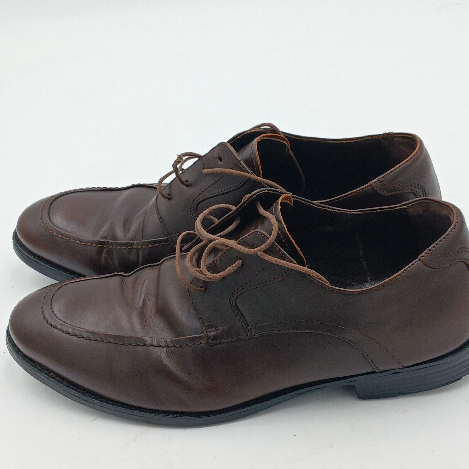 SAOLA Scarpe eleganti Johnston & Murphy XC4 marroni impermeabili in pelle da uomo 12 M pelle di pecora