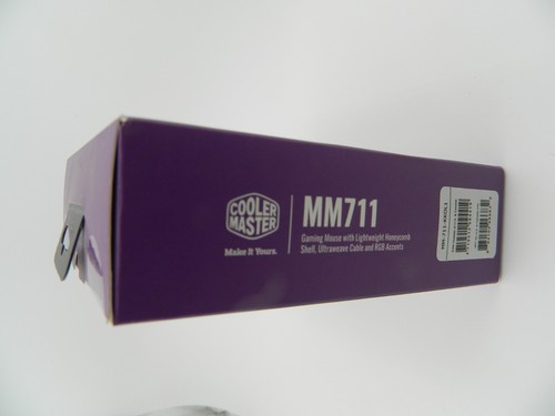 Cooler Master MM711 RGB Light 60g Wired Optical Gaming Mouse - 16000 DPI - Picture 6 of 6