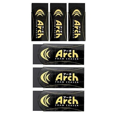 Sakura Color eraser arch black set RAF60100 # 49-6P each three JAPAN IMPORT