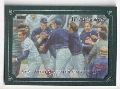 1969 Miracle Mets 2007 Upper Deck Masterpieces Windsor Green card #85