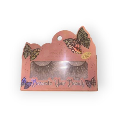 Pink Key Becorate Your Beauty 100% Hand Made Eylash#011 - Wimpern