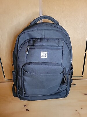 Bruno Cavalli Laptop Bag USB Charging Backpack, Inch Laptop, Black 