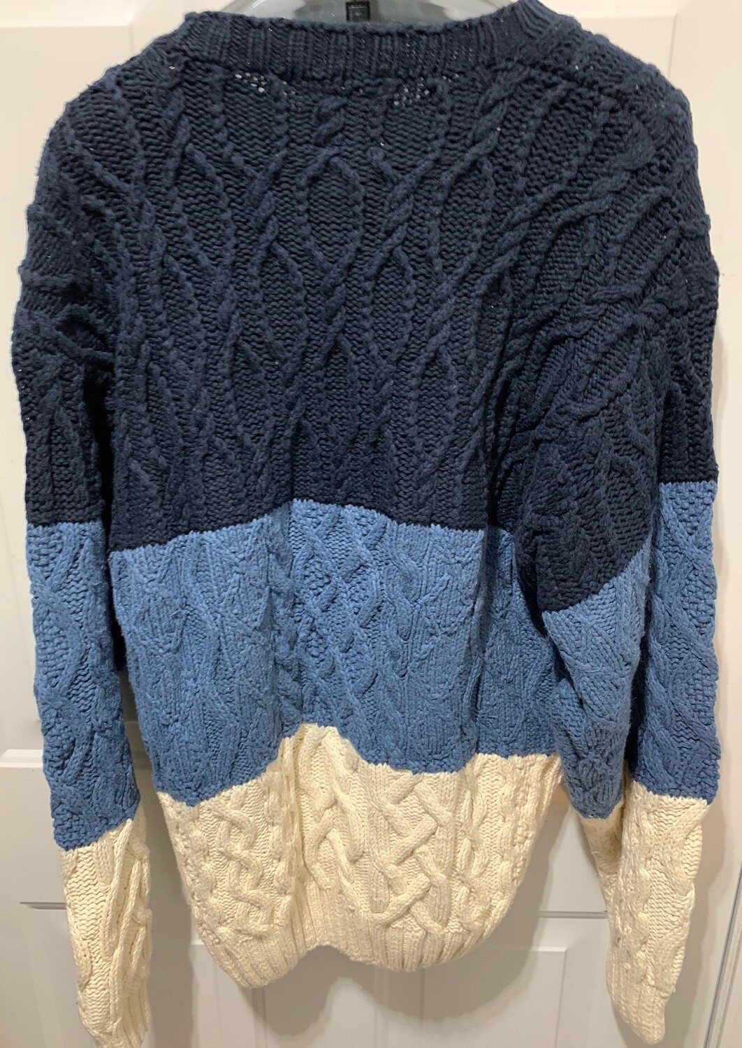 tommy hilfiger cable knit sweater mens