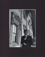 8X10" Matted Print Art Portrait Picture Arnold Newman: Senator John F Kennedy
