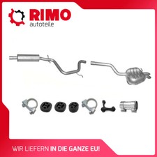 VW Golf 5 V 1.9 TDi 77kW (ab 2007) Kombi Auspuffanlage Mit Montagesatz Auspuff