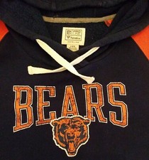CHICAGO BEARS Hoodie Pull Over-1990's PRO-LINE Fanatics