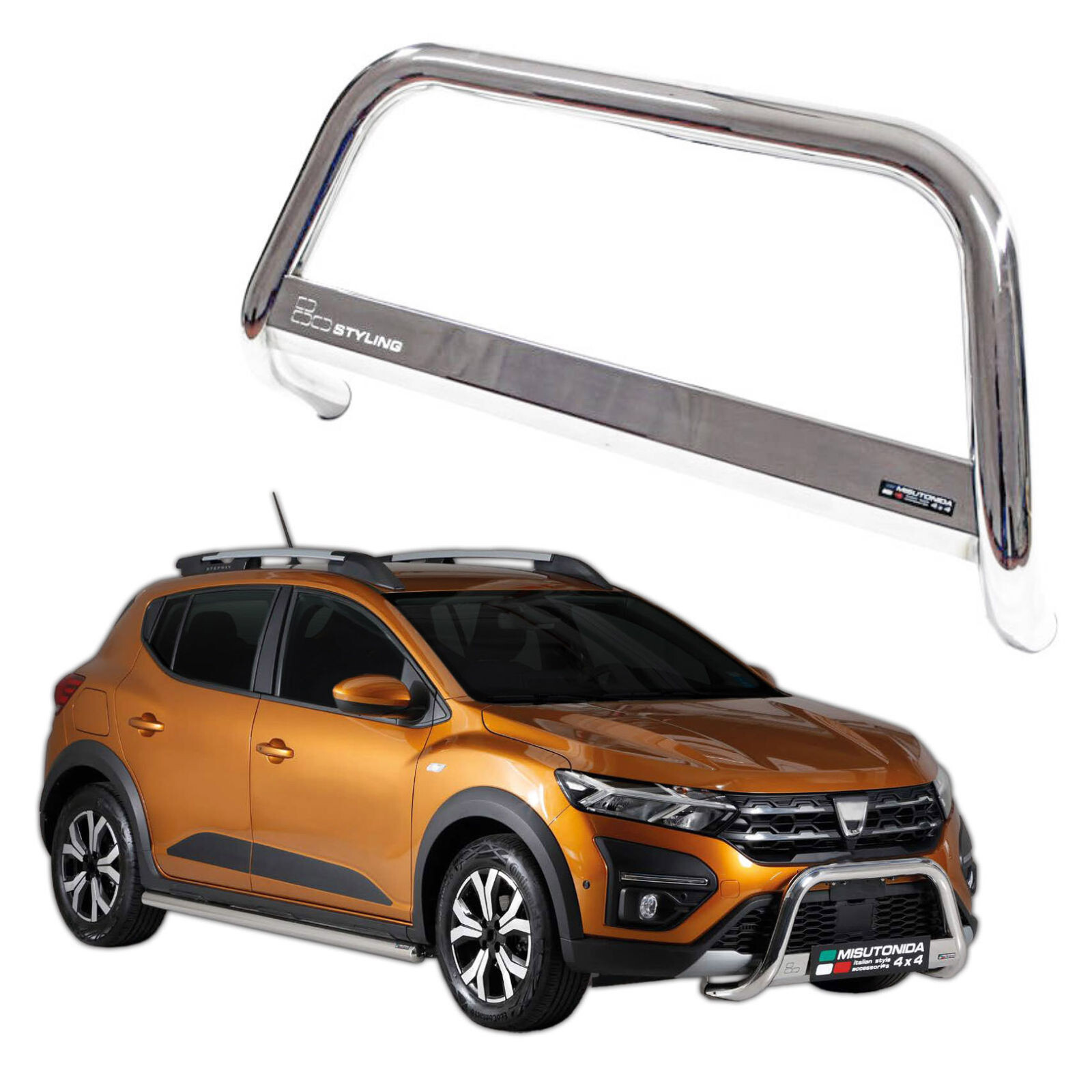 Pare-buffle avant Dacia Sandero Stepway accessoire carrosserie 2023