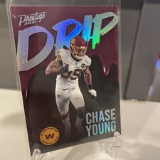 Chase Young DRIP Insert SP Case Hit!! 2021 Prestige Football - Washington
