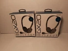 SENTRY GX20 Gaming Headset w Mic PS4, XBOX, PC, PHONE, TABLET HOME WORK, (2 PACK
