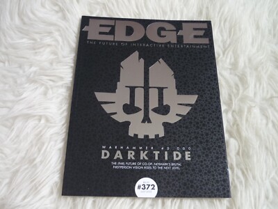 Magazine New subscribers cover EDGE 372 july 2022 dark tide warhammer
