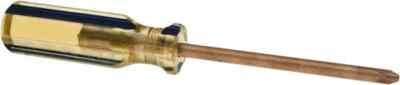 Ampco S-1099 Philips Screwdriver: #2 4'' Long Round Shank, Plastic Handle