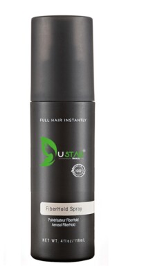 Ustar Hair fiber hold spray water proof Hold/Style Smooth 4 fl oz/118mL