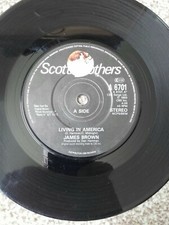 Living in America - James Brown 7 inch Vinyl Single