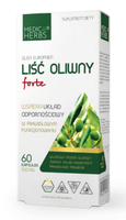 Medica Herbs Olivenblatt Extrakt 40% Oleuropein Hochdosiert 520Mg 60 Kapseln