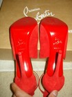 100% AUTH NEW WOMEN LOUBOUTIN ROSIE VELVET 120 PLATFORM PUMPS/HEELS/SANDAL US 10 — photo 10
