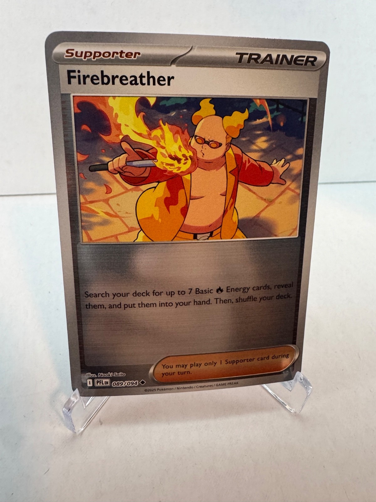 Firebreather 89/94 - Reverse Holofoil NM - ME: Phantasmal Flames - Pokémon TCG