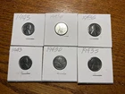 (6) Coins  (2) Sets P D S 1943 P Lincoln Wheat Cent Penny Buyer grade #491ABC