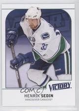2009-10 Upper Deck Victory Finnish Henrik Sedin #188 HOF o6n